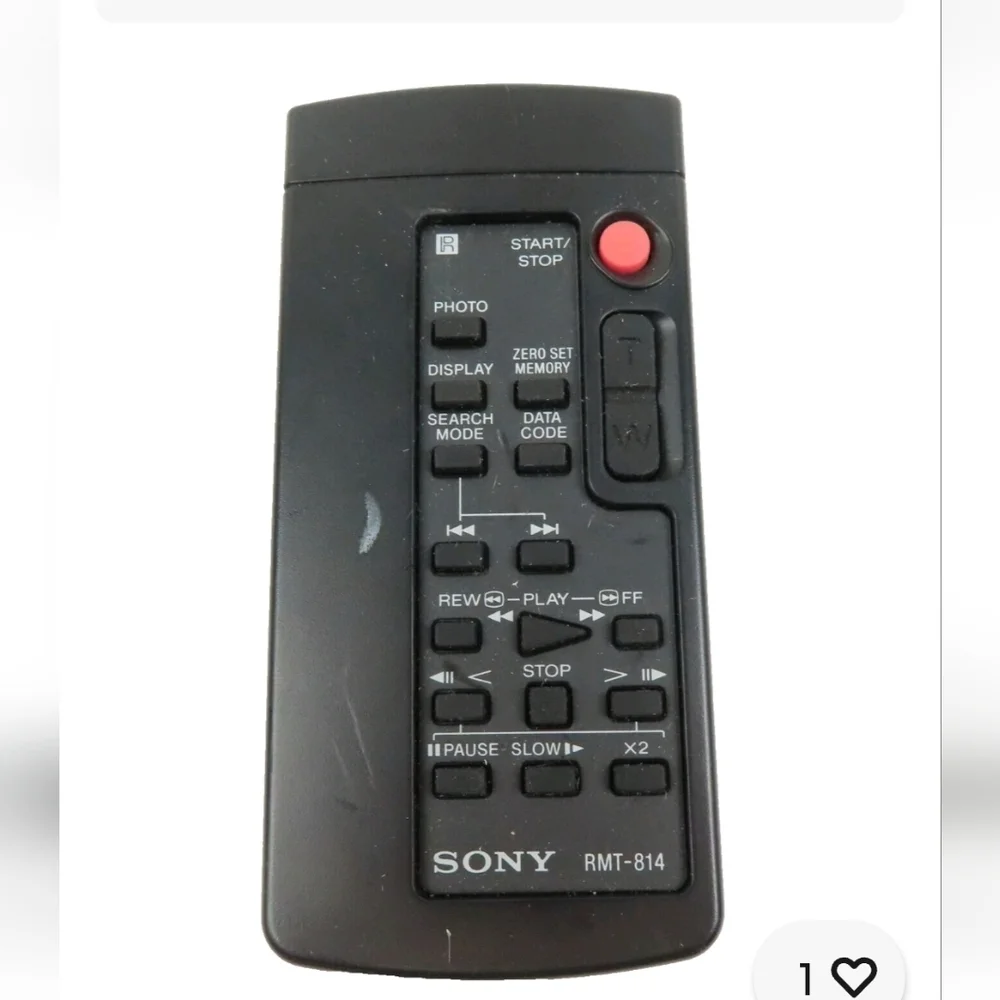 Sony RMT-814 Mini DV Camcorder Remote Control - Picture 2 of 5